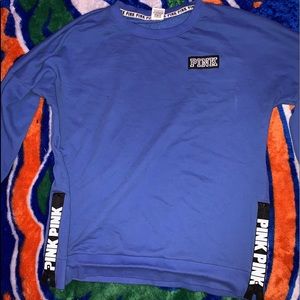 victoria secret pink crew neck sweater